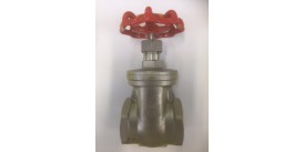 STAINLESS STEEL GATE VALVES, GRADE SS316, FEMALE/FEMALE, BSPT, SIZE 2", 50mm